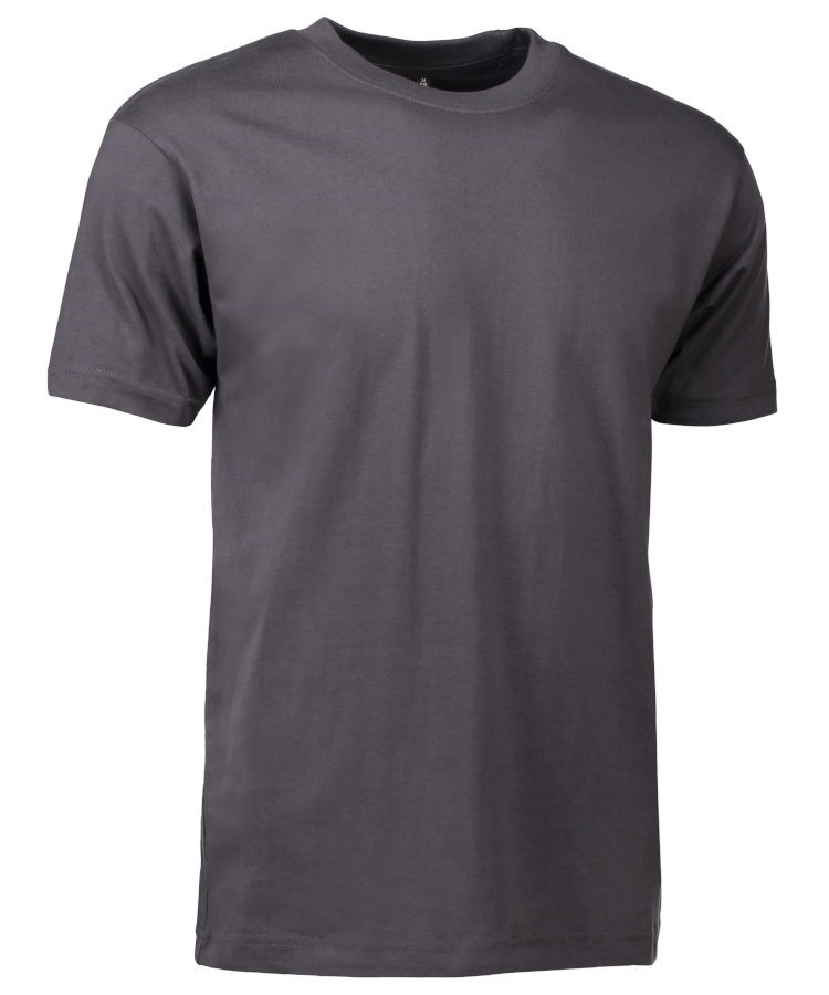 Se ID T-Time T-shirt (Koksgrå, 3XL) hos Specialbutikken