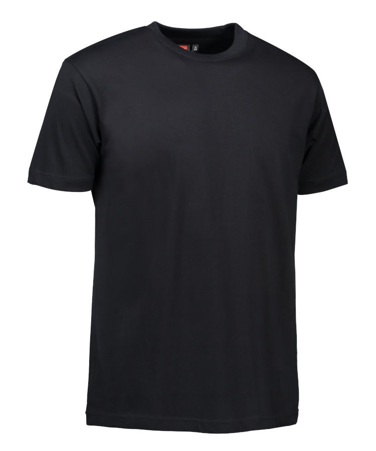 ID T-Time T-shirt - Herre (Sort, 2XL)