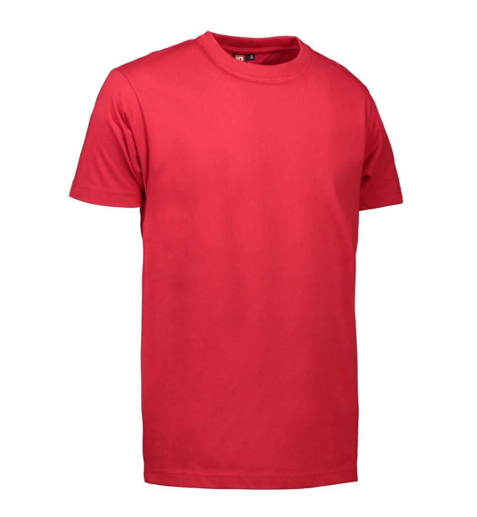 Se ID Pro wear t-shirt - herre (Rød, 5XL) hos Specialbutikken