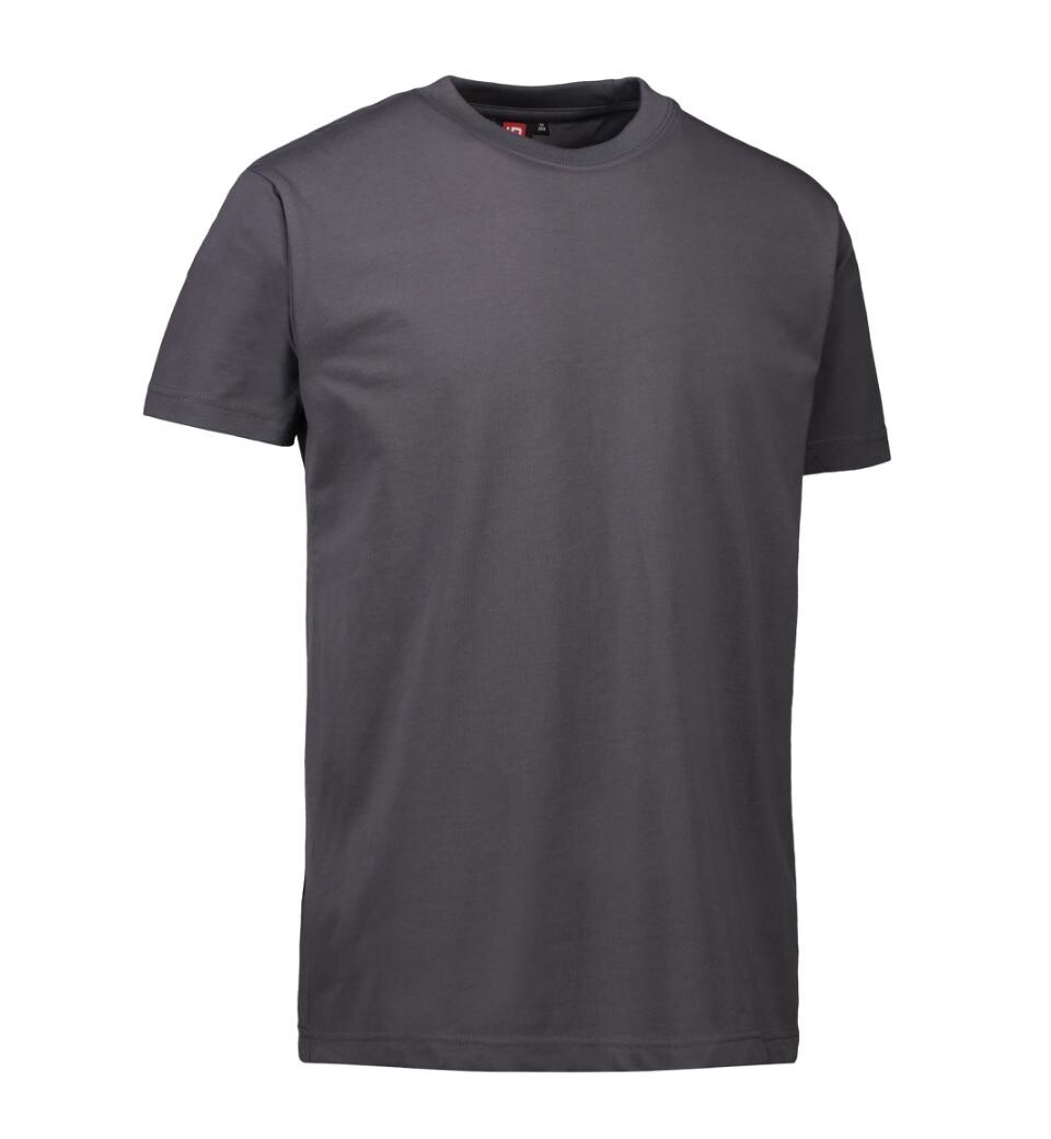 Se ID Pro wear t-shirt - herre (Koks Grå, S) hos Specialbutikken