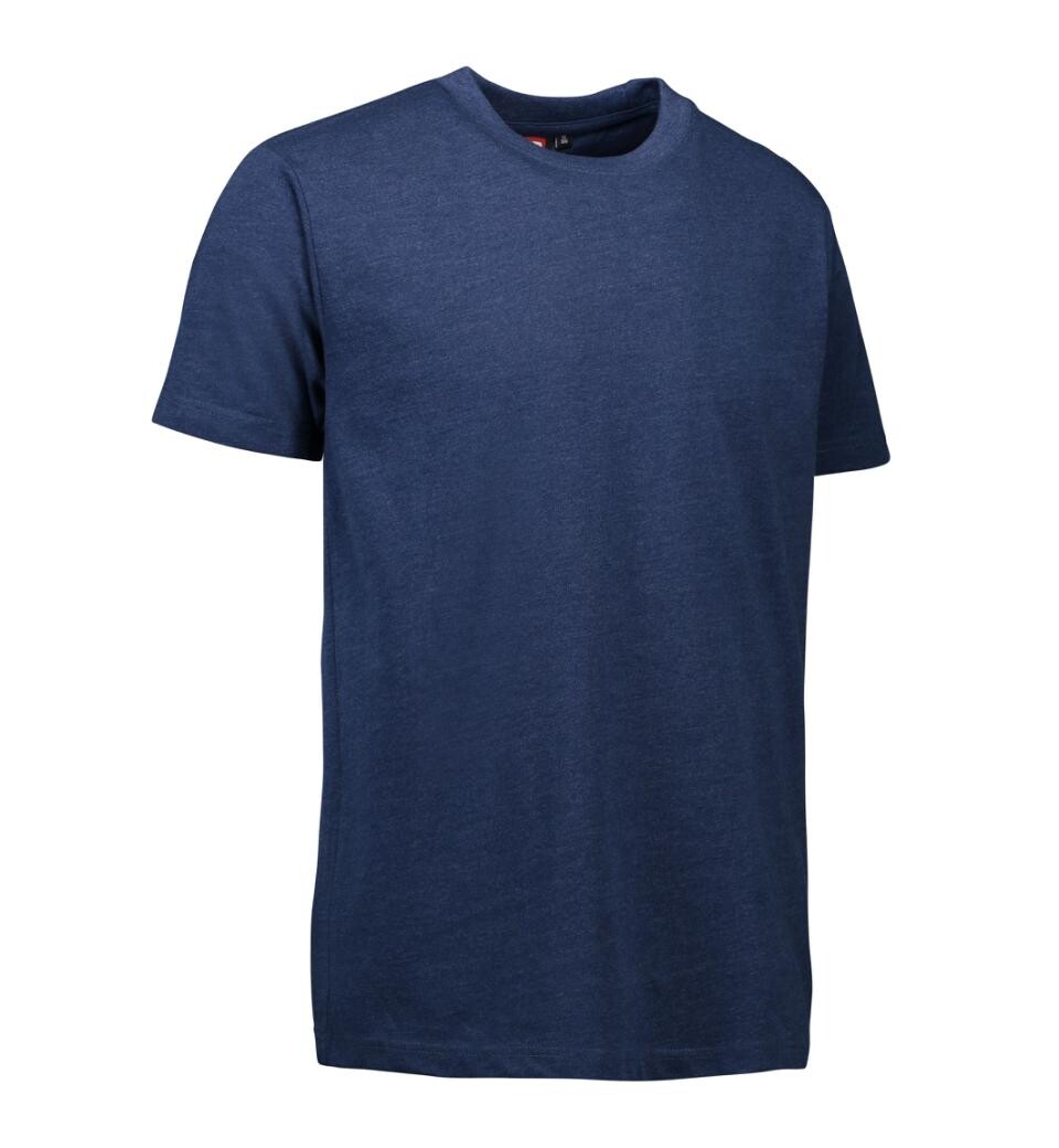 ID Pro Wear T-shirt - Herre (Blå Melange, 2XL)