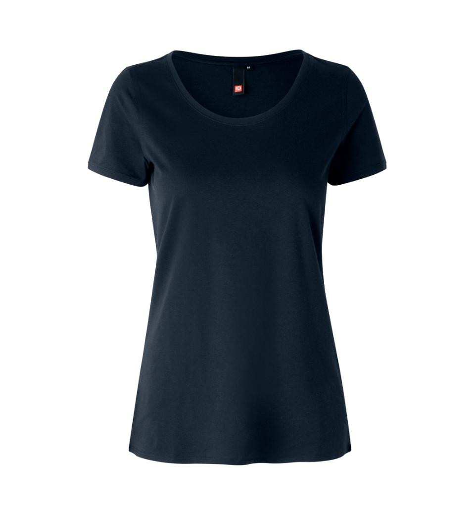 Se ID Core O-Neck Tee dame (Blå Melange, S) hos Specialbutikken