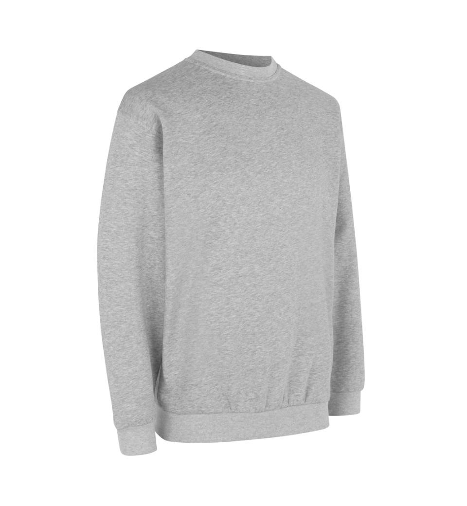 Billede af ID Classic Sweatshirt (Grå Melange, XL) hos Specialbutikken