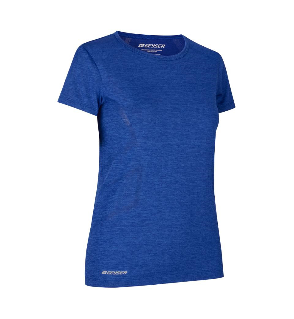 Se Geyser T-shirt woman kongeblå melange 2xl hos Specialbutikken
