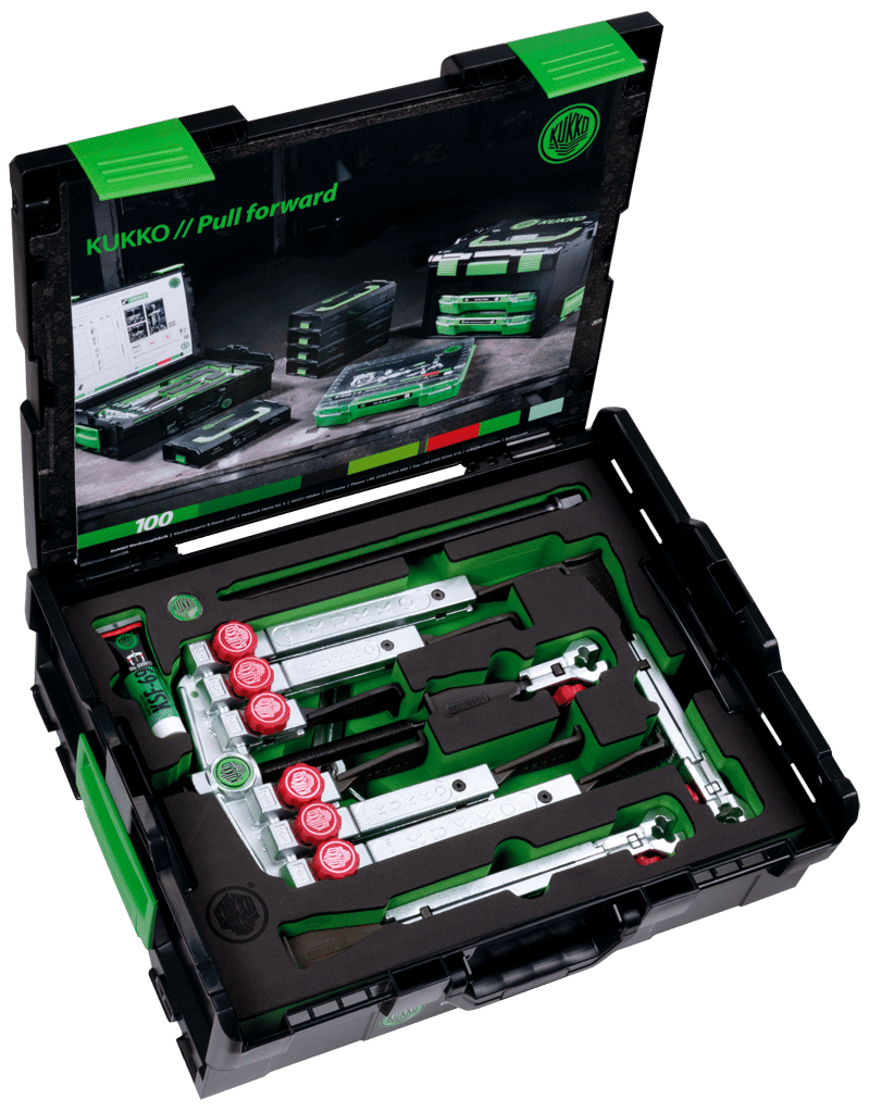 Kukko K-2030-10+S aftrækkersæt, 2/3 smalle arme