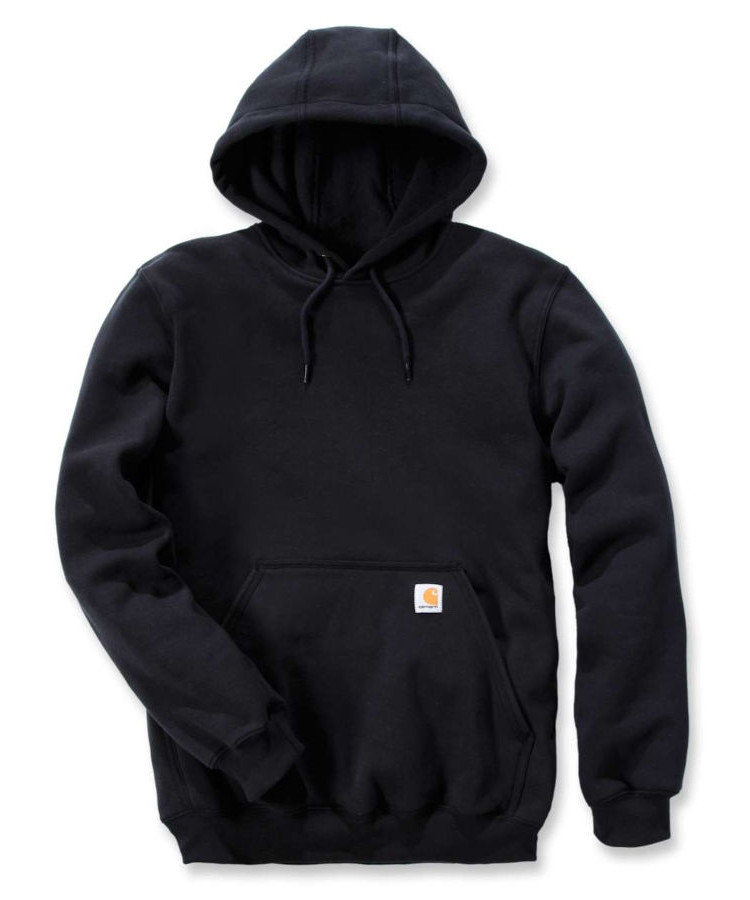 Se Carhartt sweatshirt m/ hætte (Black, 2XL) hos Specialbutikken