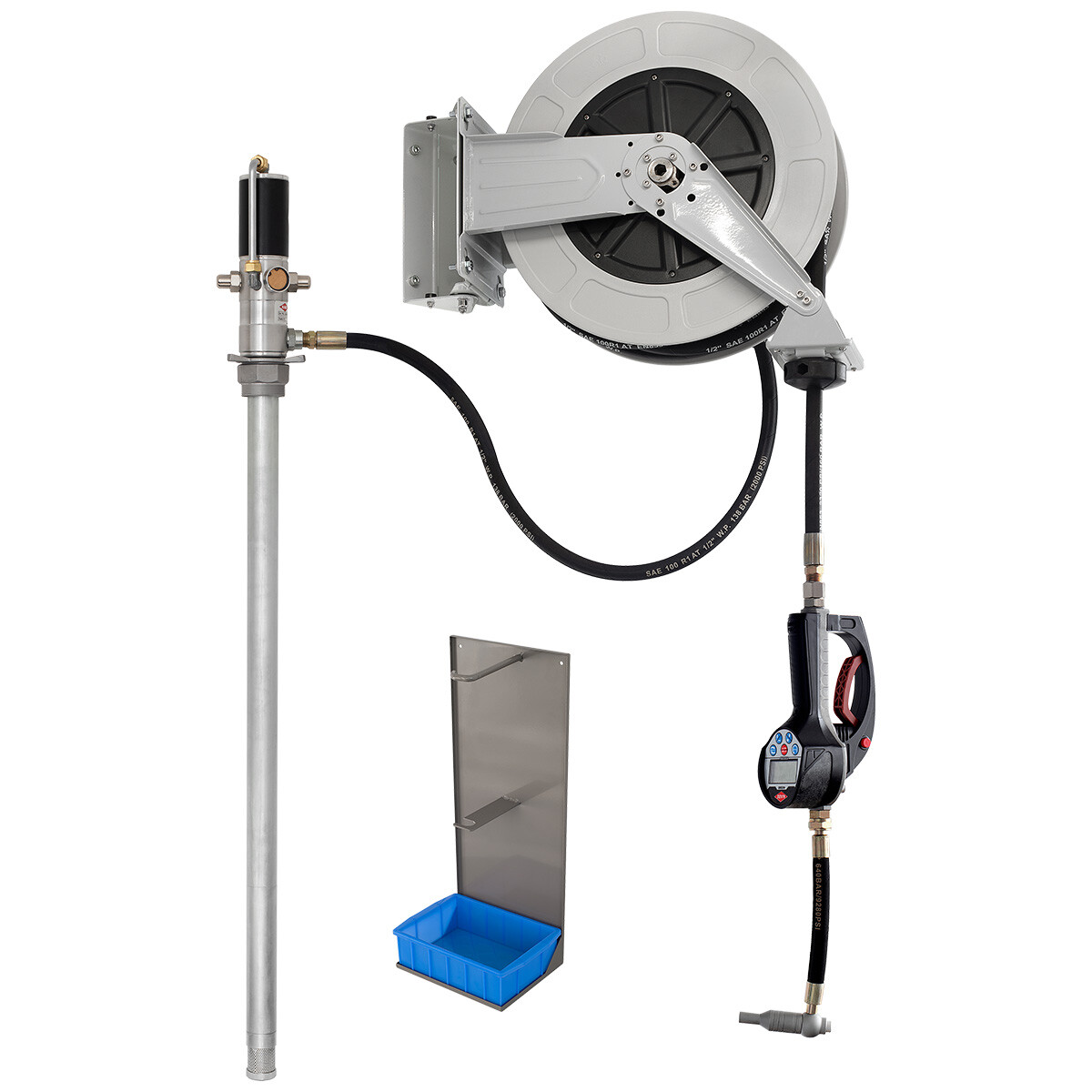 Kabi Oliesmøreanlæg med 10 meter slange billede