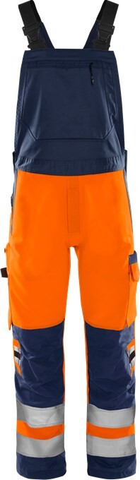 Billede af Kansas Hi-Vis Green Overalls Kl. 2 (HI VIS Orange/Marine, D108)