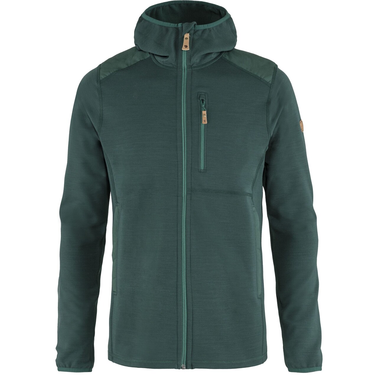 Fjällräven Keb Fleece hættetrøje (Black, S)