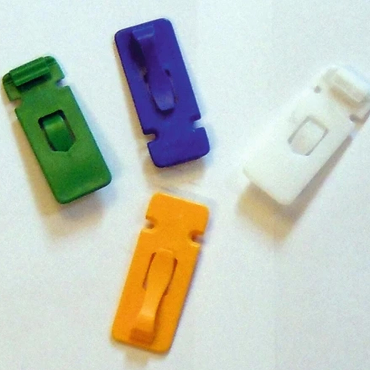 Kortholder lang - rustfri 100 stk