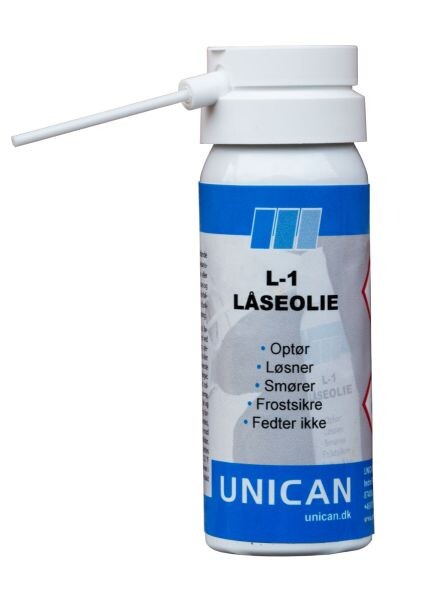 Unican Låseolie L-1 60 ml.