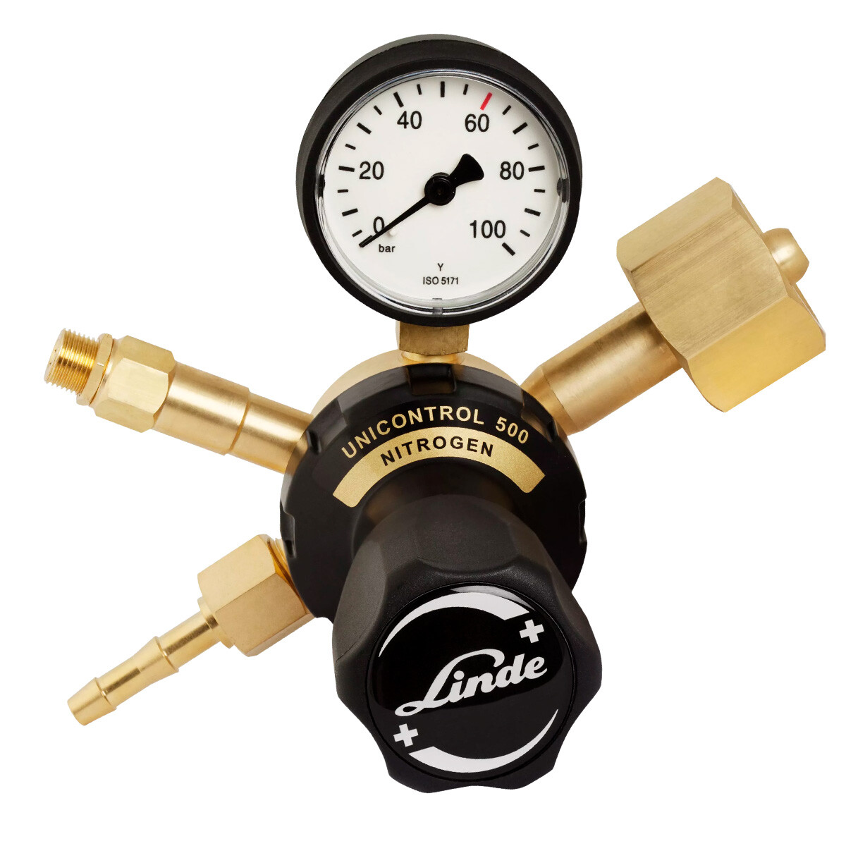 Linde Genie Unicontrol regulator nitrogen 0-50 bar