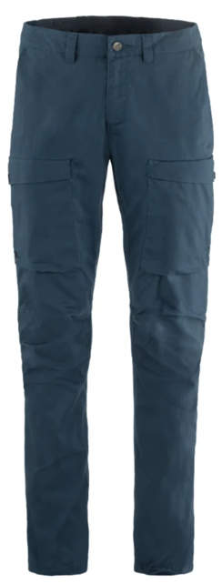 Fjällräven Mens Abisko Hybrid Trail Trousers (Blå (NAVY/560) 46 kort)