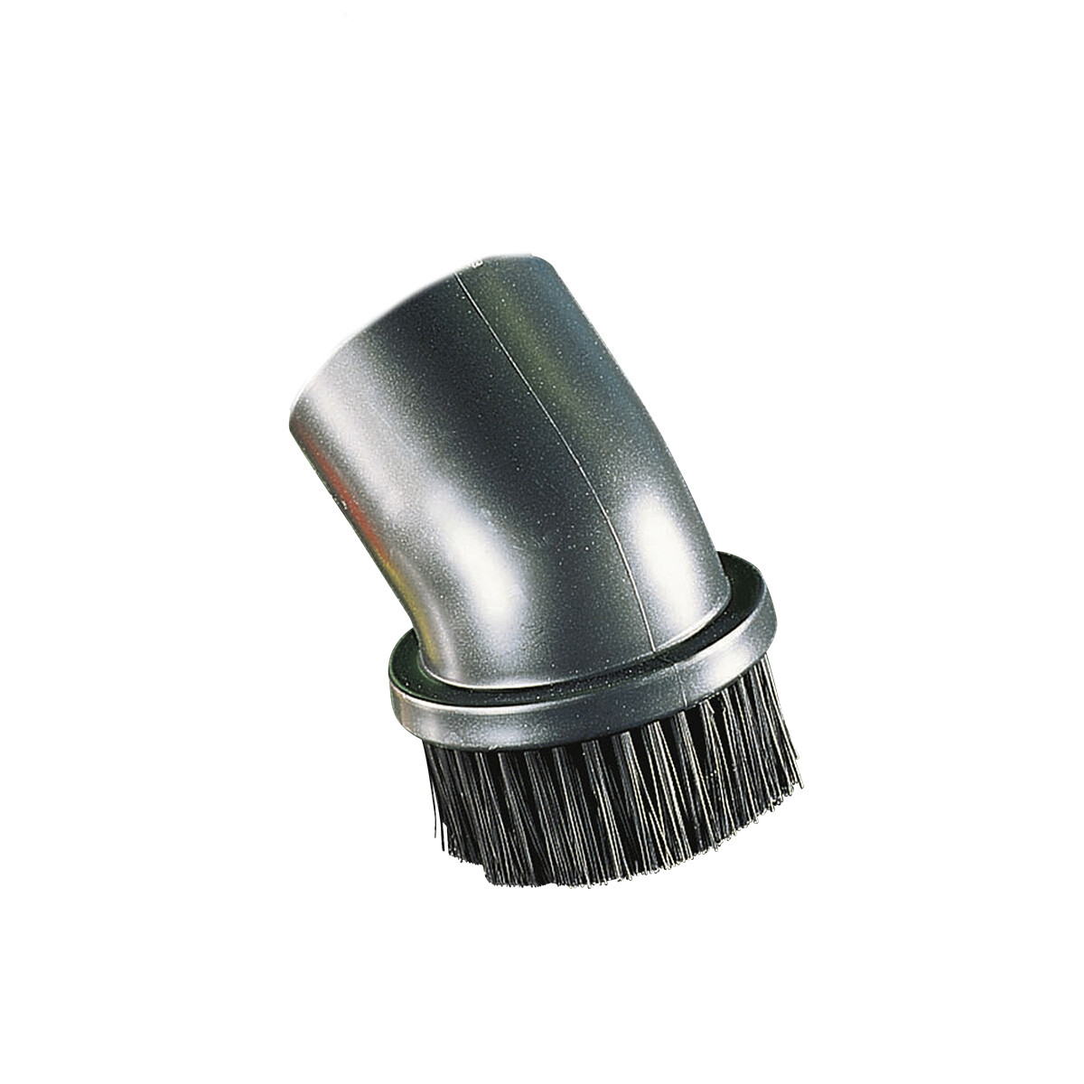 Nilfisk sort rundbørste i plastik