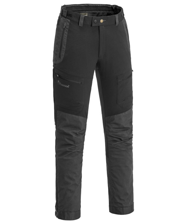 Se Pinewood Finnveden Hybrid Extreme bukser (Black/D.Anthracite, 54) hos Specialbutikken
