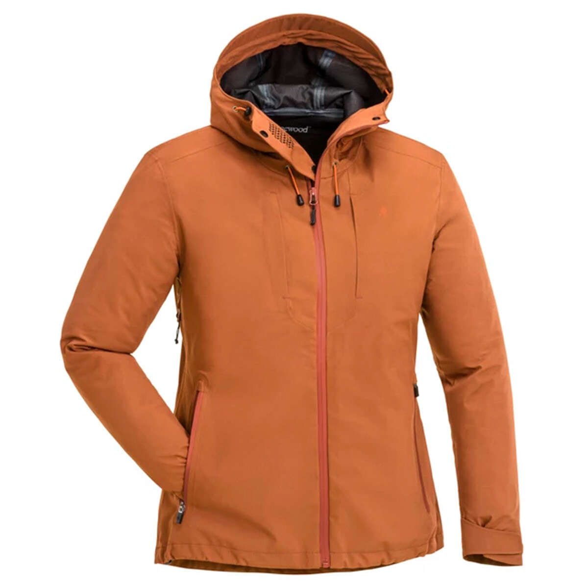 Se Pinewood Telluz damejakke (Burned Orange, XL) hos Specialbutikken