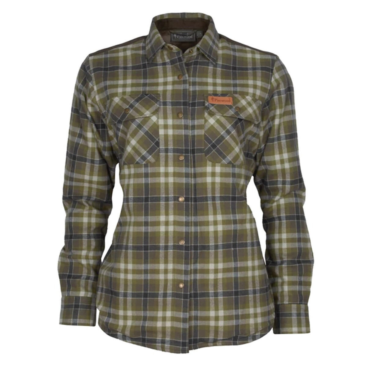 Pinewood Douglas Shirt Olive Light Khaki