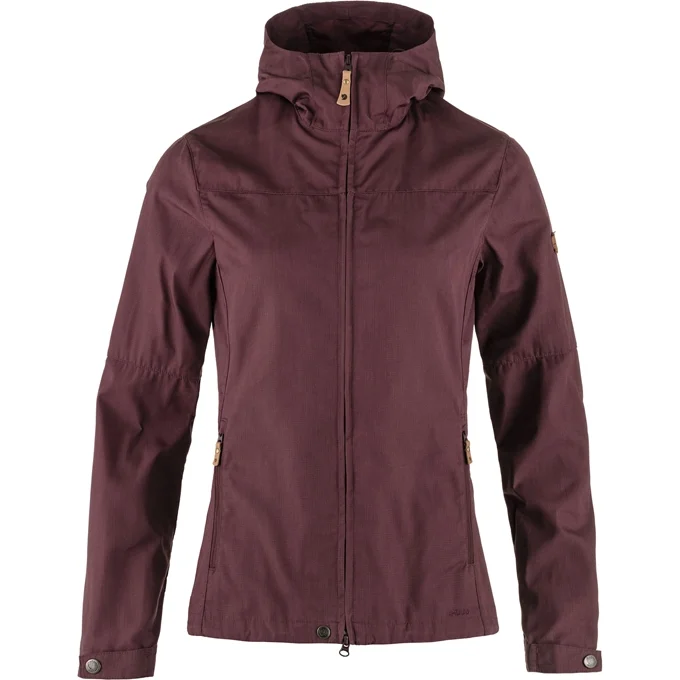 Fjällräven Womens Stina Jacket (Rød (PORT/357) Small)