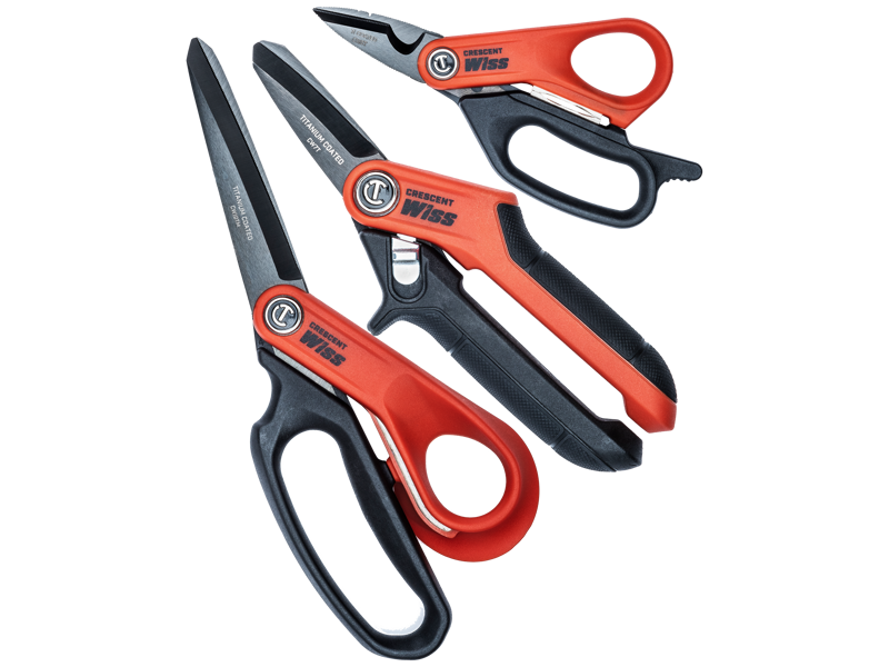 Wiss Industrisaksesæt Titanium - 3 Dele