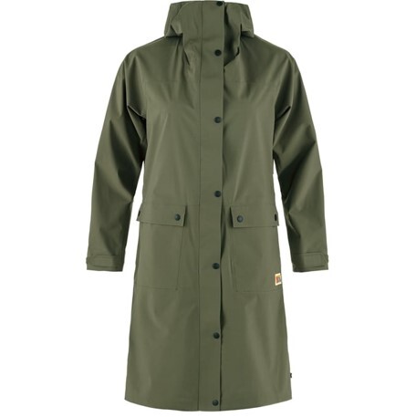 Fjallraven Vardag Rain Parka W Laurel Green Xs