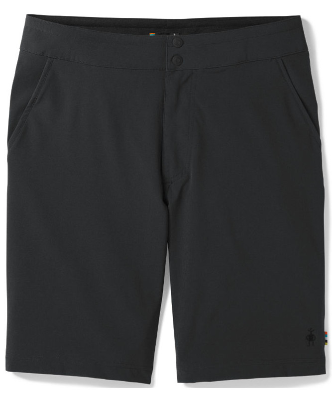 Se Smartwool Men's Merino Sport 10" shorts (Black, L) hos Specialbutikken