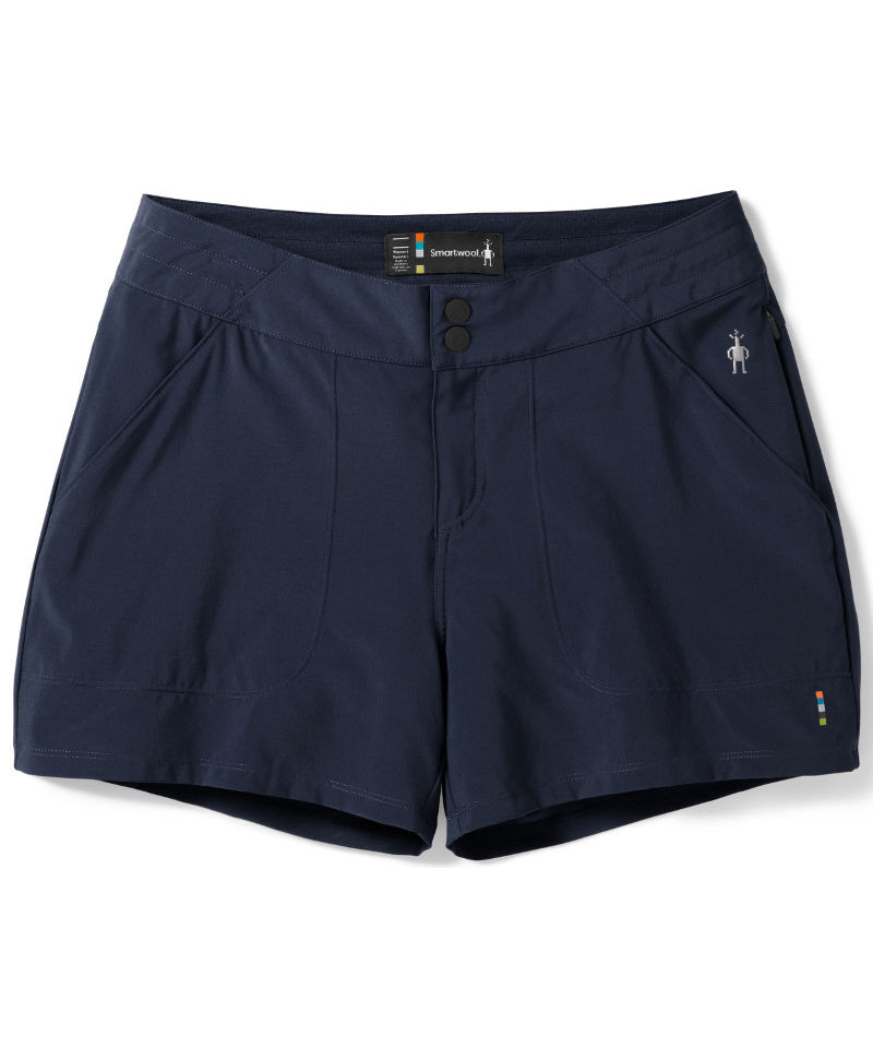 Se Smartwool Women's Merino Sport Hike shorts (Deep Navy, XS) hos Specialbutikken