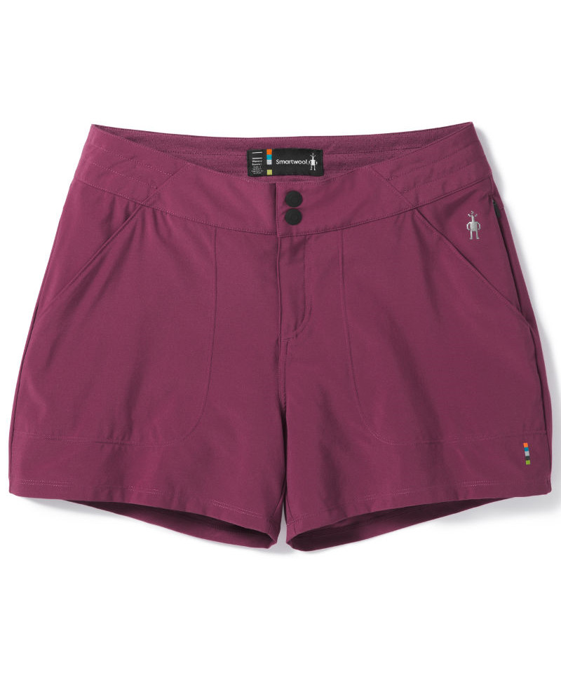 Smartwool Women's Merino Sport Hike shorts (Sangria, S)