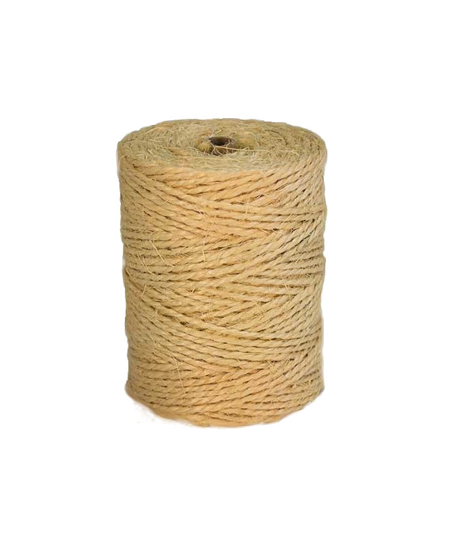 Sisalgarn 2-trådet Ø2 mm 140 m