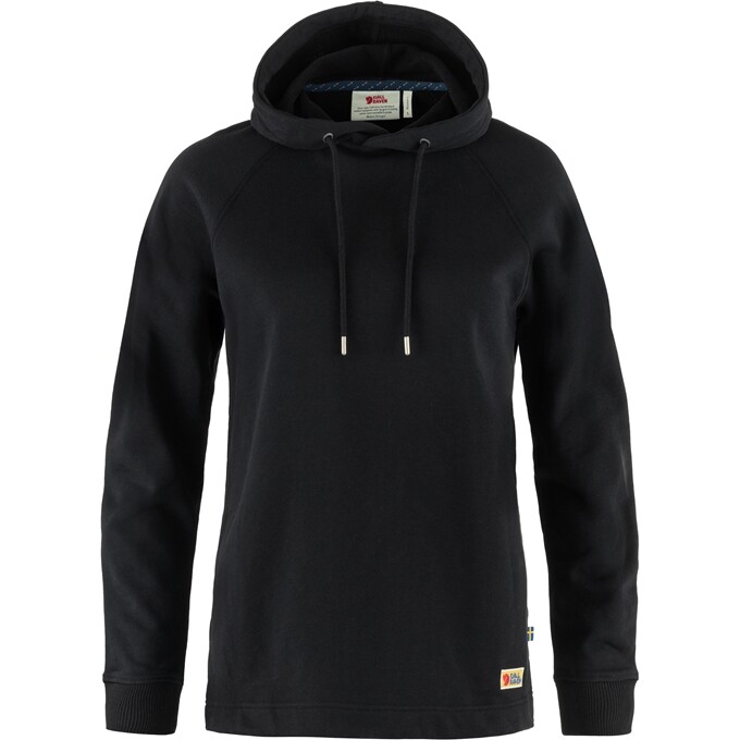 Fjällräven Vardag Hoodie Kvinder / Damer-black-L - Trøjer