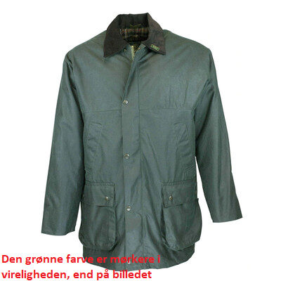 Oxford Blue Countryman Wax Jacket Grøn S