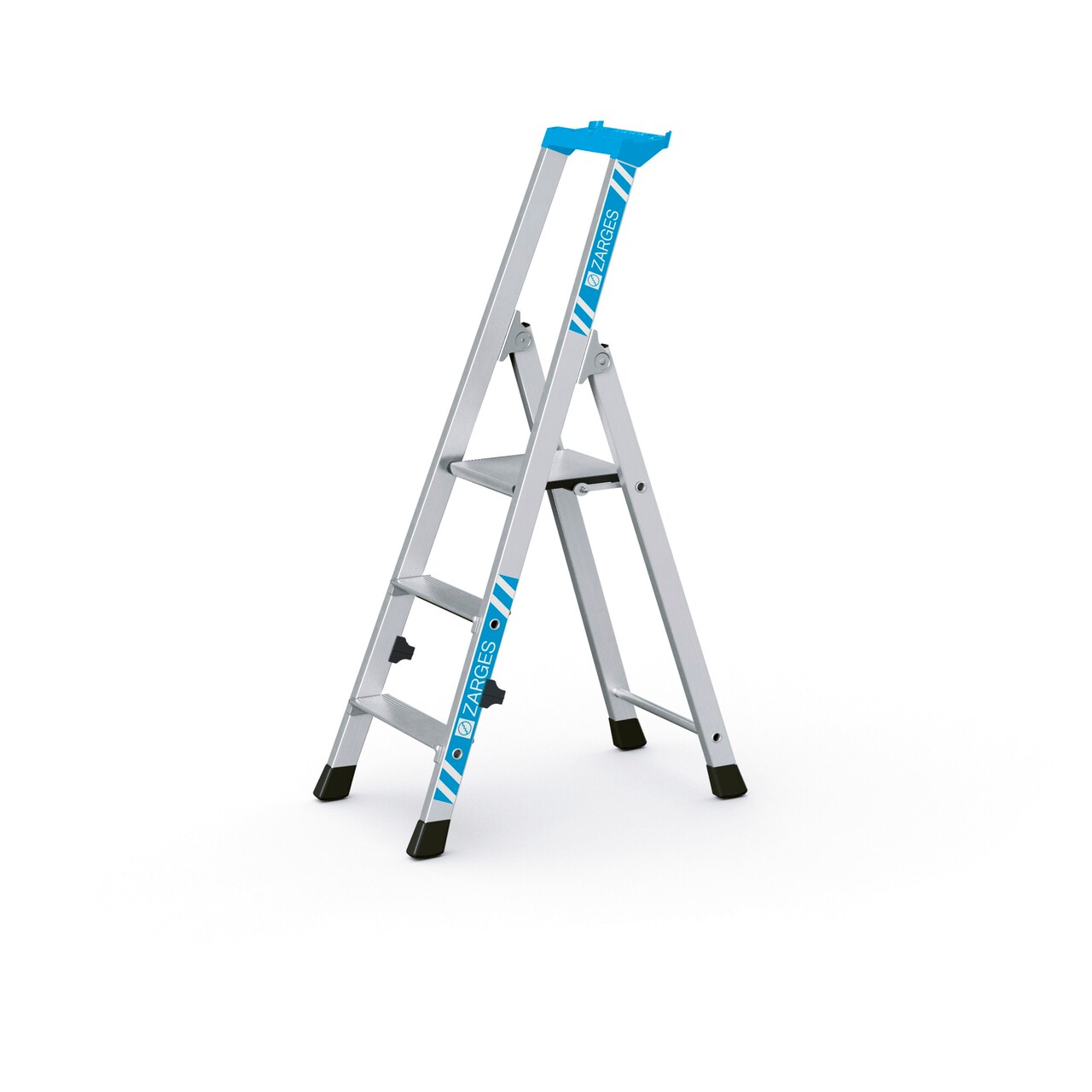 Zarges Nova S 3-trins trappestige af 1,34 meter