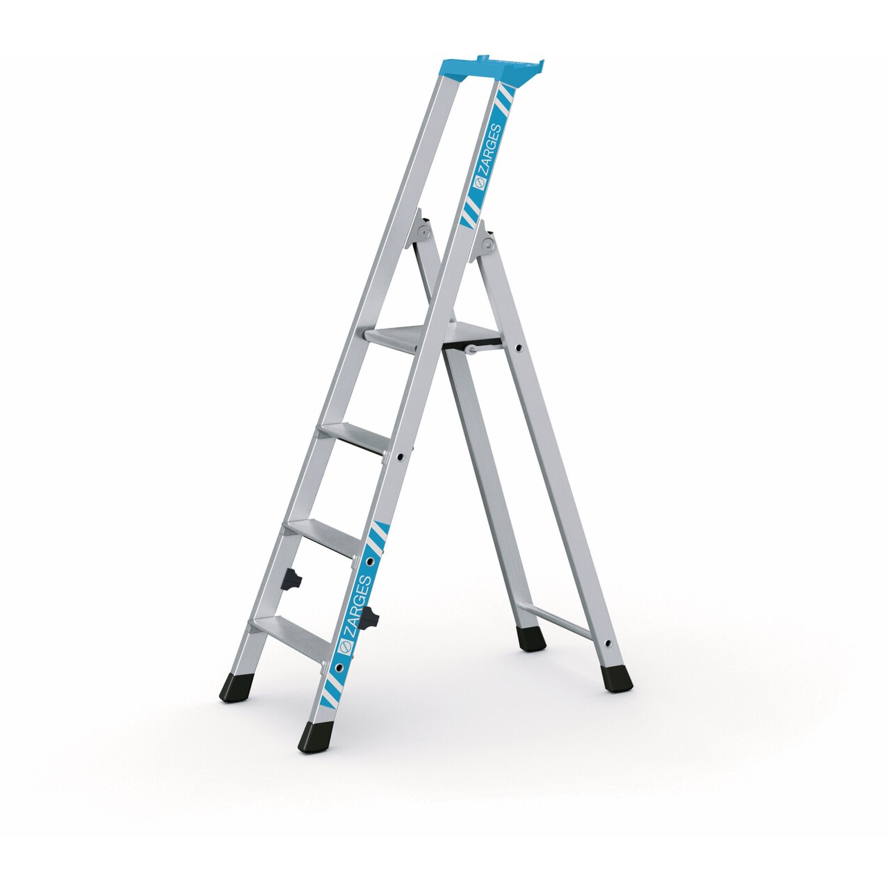 Zarges Nova S 4-trins trappestige af 1,57 meter