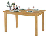Esstisch TAVIAN aus Kiefer massiv, 160-200 cm; ausziehbar