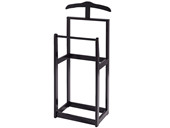 Herrendiener TRENDY aus Massivholz in schwarz