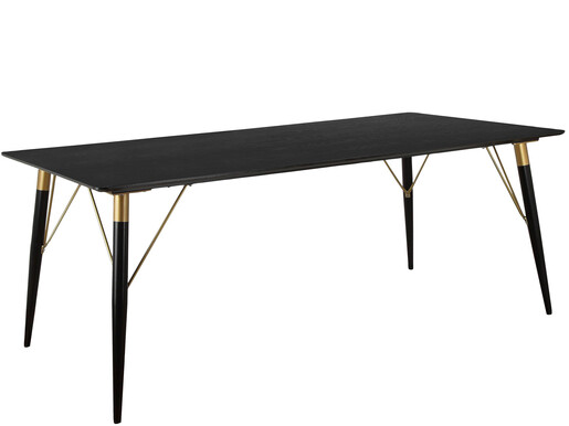 Esstisch Unagi (1-St), mit Tischplatte mit fühlbare Struktur, Gestell aus Metall, Höhe 76 cm, 120x80 cm