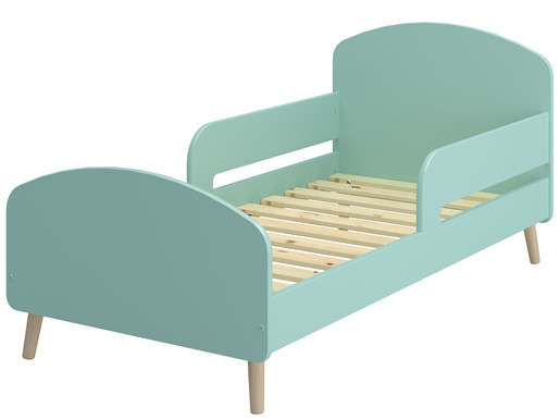 Kinderbett GIGI im skandinavischen Design mint, 70x140 cm
