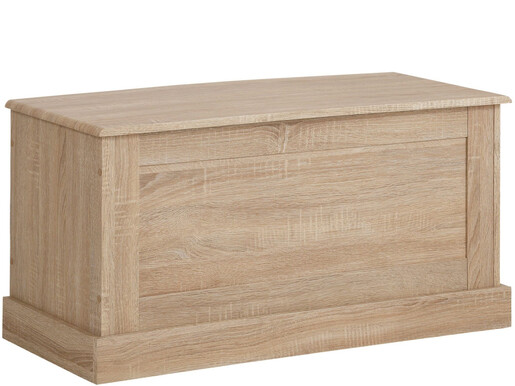 Sitzbank BLAIR mit Stauraum in eichefarben, Breite 90 cm
