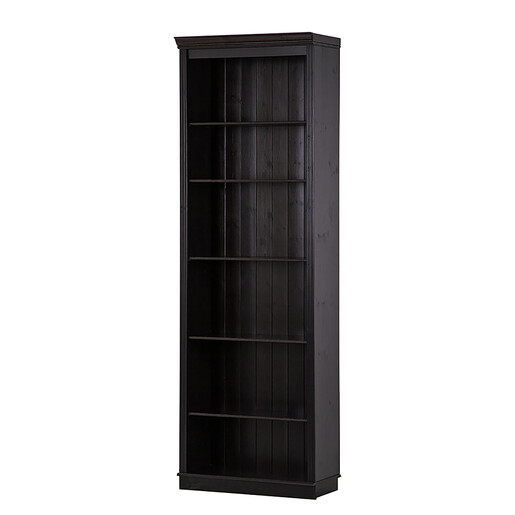 Bücher ANITA Büro mit je 6 Fächer Aus Kiefer massiv in Landhausstil 74x223cm  havana lackiert