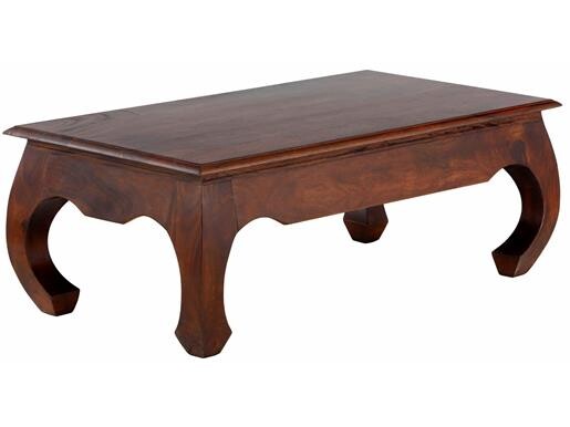 Couchtisch KULDAR aus Akazie Massivholz, 110x60 cm