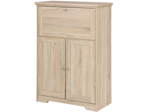 2-trg. Sekretär NORA aus MDF in eichefarben, Breite 84 cm