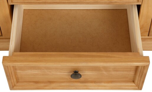 2-trg. Sideboard ANTON aus Kiefer in gebeizt geölt, 180 cm