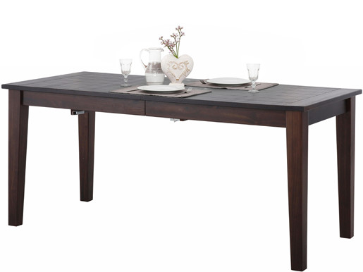Esszimmertisch ALTONA aus Massivholz in havana, 150 cm