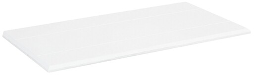 Ansteckplatte für Esstisch FULLA 40x80 cm aus MDF weiß