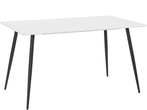 5-tlg. Essgruppe LUCY, 4 Stühle in grau, Tisch 140 cm