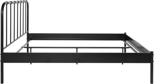 Ariel Metallbett Kuschel Kumpel, aus Metall, industrial Look in schwarz 180 cm
