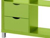 2 Schubladen KNOX aus Holzwerkstoff in grün