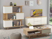 Couchtisch ANNE mit Schublade im Skandinavischen Design