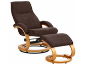 Relaxsessel PAM aus Microfaser in braun