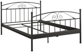 Metallbett FLORENZ 180x200 cm in schwarz *Sonderartikel