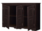 Sideboard LILA 3 Türen Kiefer massiv in havanna lackiert